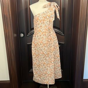 Romantic Cotton Floral Dress (See other listing for matching girls dress)